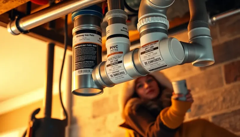 Conduit de fumée pour chaudière : types, normes et installation